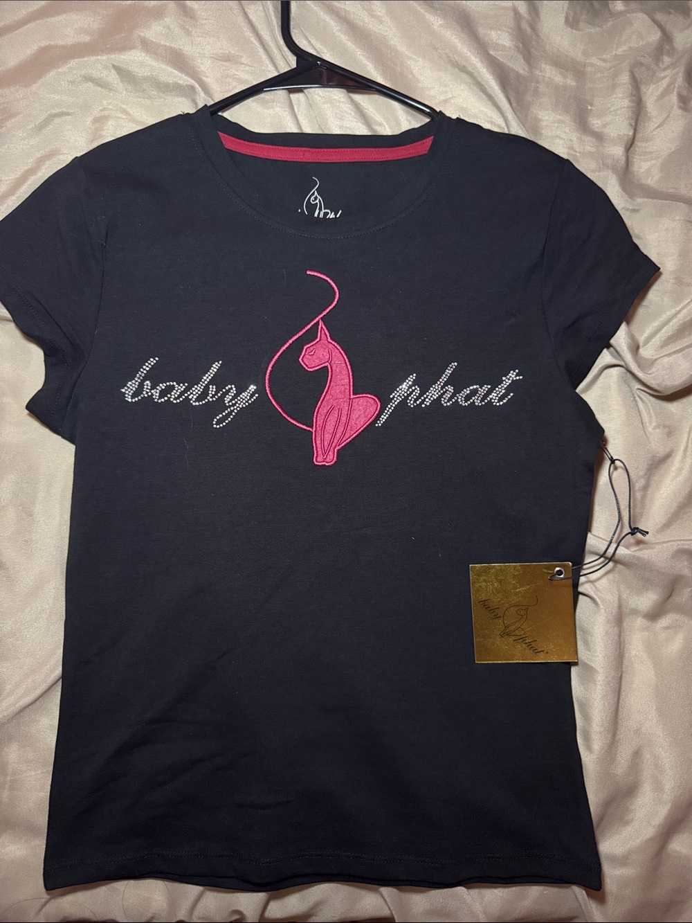 Baby Phat Tee🐱❤️‍🩹🖤